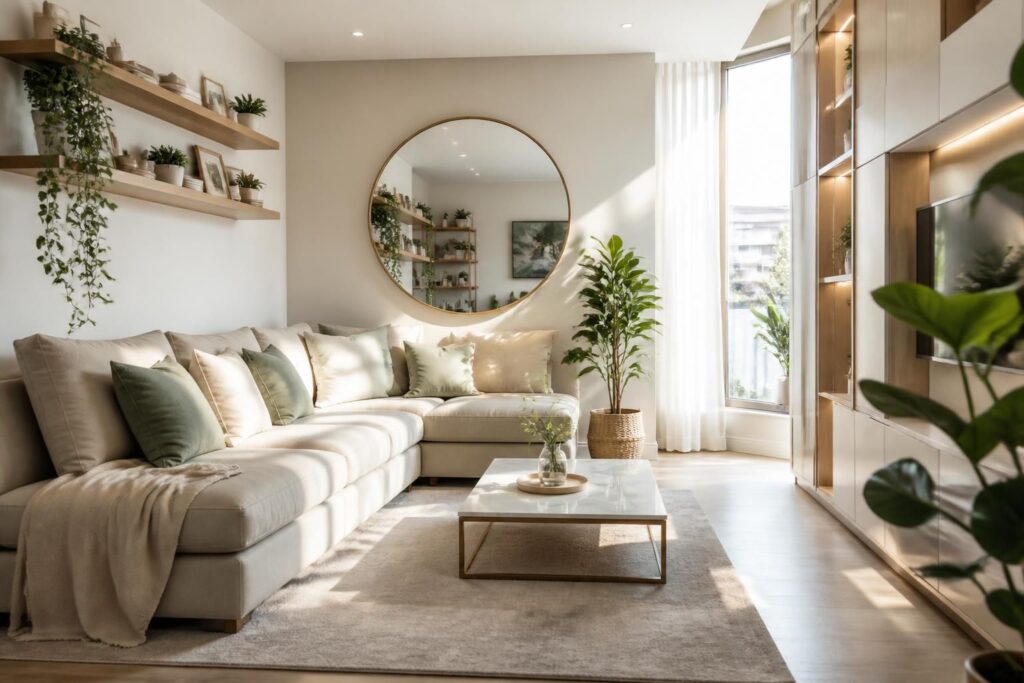 Optimiser un petit salon : 10 astuces d’aménagement