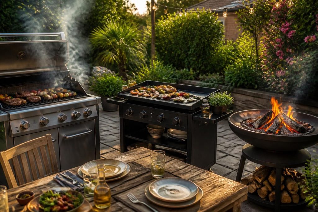 Barbecue, plancha ou brasero : lequel choisir pour l’été