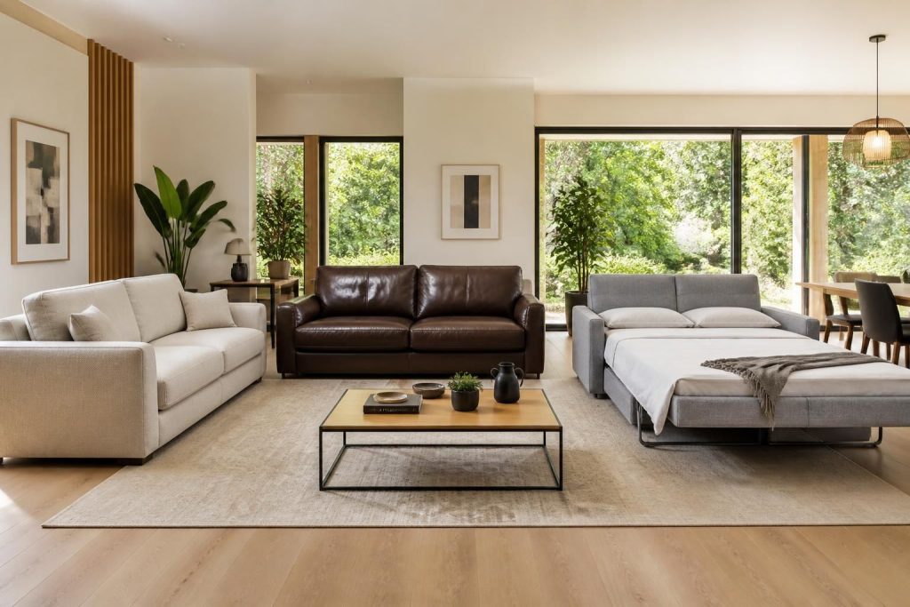 découvrez comment choisir le canapé idéal pour votre salon : tissu, cuir ou convertible, nos conseils pour allier confort et style selon votre espace.