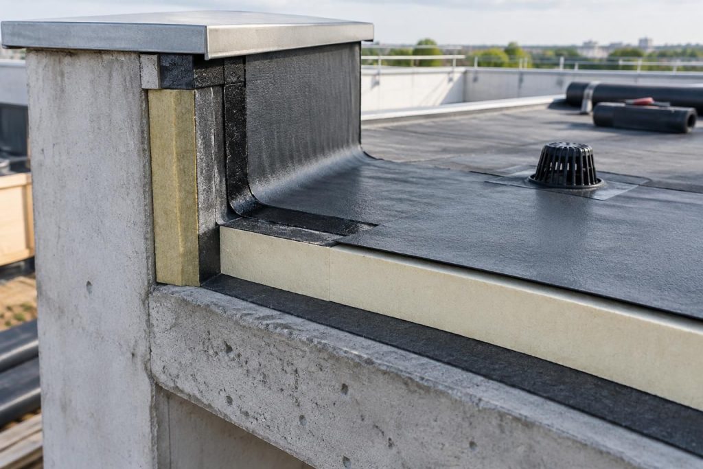 Étanchéité acrotère sur toiture terrasse : techniques et détails à connaître