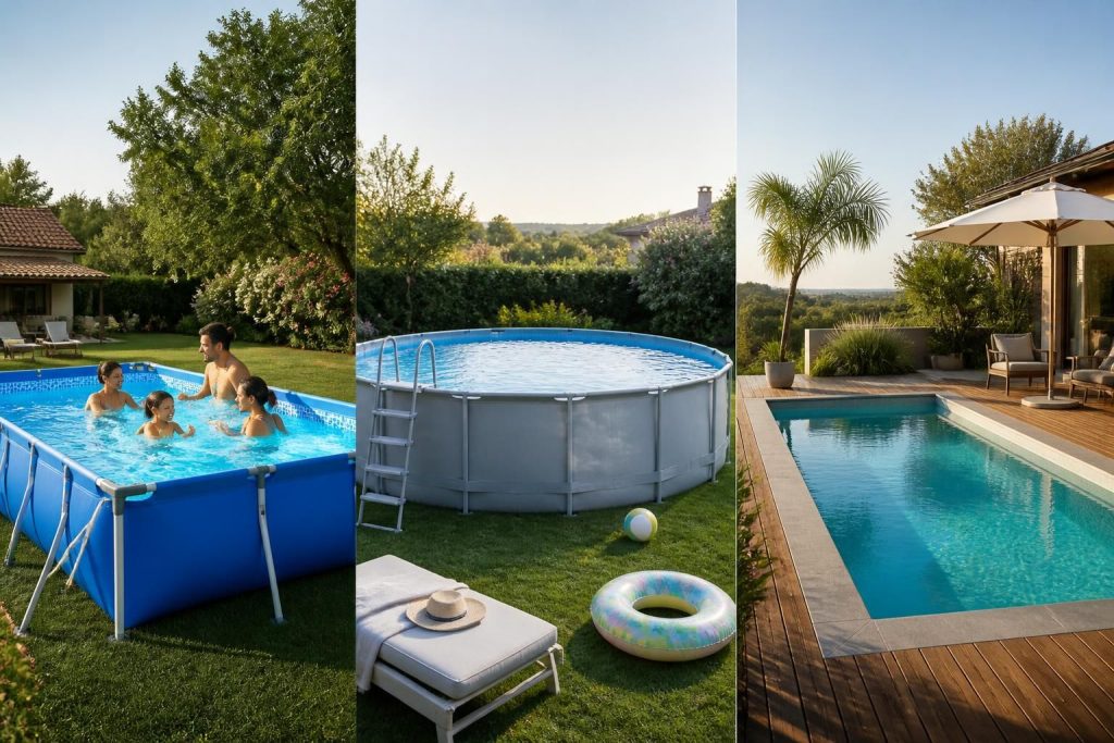 découvrez notre guide comparatif complet des piscines hors-sol, tubulaires et enterrées pour choisir celle qui correspond à votre budget et à vos besoins.